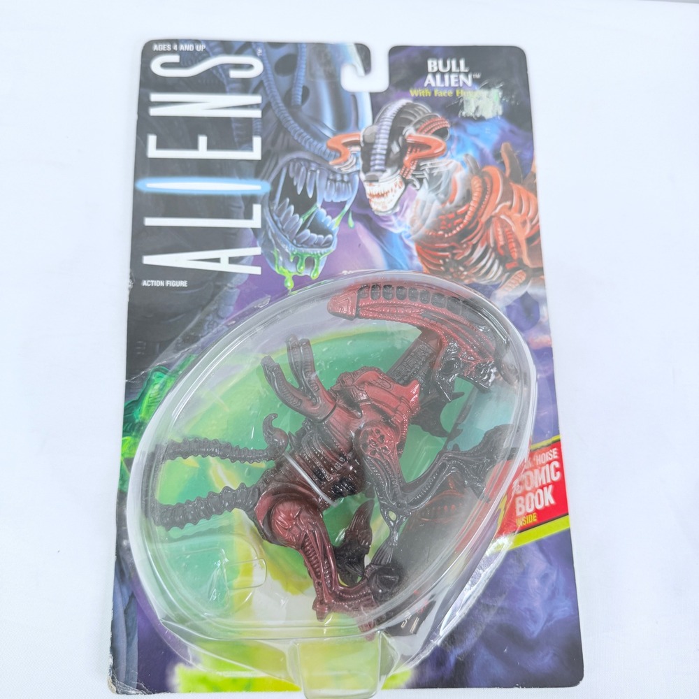 Vintage 1992 Kenner Aliens Bull Alien Action Figure 65740 Dark Horse Comic